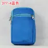 Bolsa de celular grande de 5,5 polegadas 5,8 polegadas 6,3 polegadas bolsa de cintura três zíperes 377 à prova d'água superdimensionada feita sob medida