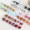 Kt cat nail accessories mixed net red 12 fofo desenho animado gato arco usar decorações de unhas atacado