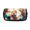 Nueva Bolsa para Lápices de Spiderman Multifuncional Infantil de Doble Capa para Papelería Gran Capacidad para Escuela Primaria Estuche Sencillo Venta al por Mayor