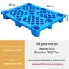 1210 grade de nove pernas de plástico palete engrossado armazém de paletes de plástico à prova de umidade cartão empilhadeira palete azul fabricantes