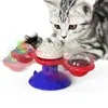 Juguete para Gatos Juguetes Interactivos para Mascotas para Gatos Juego de Rompecabezas para Gatos Juguete con Molinillo Placa Giratoria para Gatito Cepillar Dientes Suministros para Mascotas