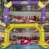 Arco Cuadrado Inflable Personalizado Punto de Salida Terminal de Maratón Arco de Color Publicitario Arco Grueso Grande Pintado Transfronterizo