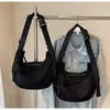 Versão Coreana Ins Casual Nova Retro Bolsa de Ombro Único Grande Capacidade Moda Comutador Bolsa Transversal Design de Nicho Bolsa Bolinho