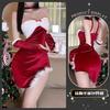 Jin Xiaoxiao Lingerie Sexy Novo Conjunto de Uniforme de Natal Fantasia de Coelho Menina Performance Hot Girl Qqny