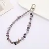 Ins Nuevo Colgante de Llavero con Lentejuelas y Lazo de Perlas para Funda de Teléfono Móvil Accesorios de Correa de Muñeca para Lanyard de Teléfono Móvil