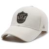 Gorra de béisbol Four Seasons Hat para hombre y mujer, con la letra R, Joker, gorra de cabeza grande, insignia, ala ancha, parasol