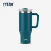 Copo Térmico para Carro com Alça, Grande Capacidade, Copo de Água em Aço Inoxidável 304, Isolamento Térmico e Conservação do Frio