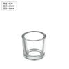 Vaso de vidrio transparente para aromaterapia de uso doméstico, alto valor de color, grueso, fabricantes al por mayor, embalaje para decoración de vidrio para el hogar