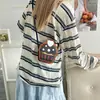 Estilo Coreano Tendência 2026 Primavera Nova Moda Fofo Sorvete Estiloso Monocromático Transversal Porta-Moedas Transfronteiriço