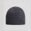 Gorro de Punto de Cachemira Pura para Otoño e Invierno para Mujer, Gorro de Lana de Moda Cálido para Protección de Orejas, Versátil para Circunferencia de Cabeza Grande, Gorro de Pescador de Color Sólido