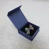 Envío Directo en Stock, Caja de Embalaje Gruesa para Joyería con Forro de Terciopelo, Caja de Embalaje para Pulseras, Caja de Joyería a Prueba de Golpes, Logo Personalizable