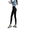 Pantalones de tiburón de verano de ocho puntas para mujer, Leggings sin costuras de cintura alta, Estilo delgado para figuras petite, Mallas de yoga con control de abdomen, Alta elasticidad
