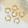 Acessórios para Joias DIY Conversor de Brinco Sem Furo Simples e Estiloso Clipe de Orelha com Mola Invisível Fivela de Orelha Falsa de Resina