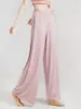 Calça Larga Moderna Dança Solta Roupas de Performance Dança Chinesa Dança Clássica Roupa de Dança Feminina Calças de Treino Calças Longas Adulto