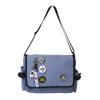 Bolsa Transversal Ins Novo Estilo Casal Tendência Marca Roupa de Trabalho Simples Casual Japonês Estudante Bolsa de Ombro Moda de Rua
