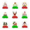 Nuevos productos transfronterizos, adornos navideños de panal, decoración navideña, accesorios, temática de comercio exterior, suministros para fiestas, decoración