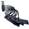 Tarjeta adaptadora de disco duro SFF-8643 PCIE16X a tarjeta de estado sólido M.2 NVMe accesorio de expansión de disco duro de servidor