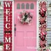 Populares Coplas de Feliz Día de San Valentín de Amazon, Amor Romántico, Atmósfera de Fiesta Roja, Accesorios para Fotos, Banderines y Telas Colgantes
