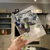 Caixa de Presente Flor Eterna com Luzes, Dia dos Namorados e Dia dos Namorados Chinês Buquê Pequeno de Rosa Artificial, Presente para Namorada, Presente Lembrança Atacado