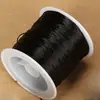 Corda elástica de cristal transparente não fácil de quebrar pulseira redonda plana com contas fio para pulseira joia com contas material de linha