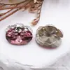 K9 Transparente Sin Base Brillante 8*12 Huevo de Paloma Bola de Diamante Apilable Acabado Diamante Producto Terminado Lujo Ligero Decoraciones de Uñas Portátiles