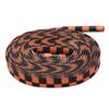 Cordones de Moda Kulujin Planos Bicolor con Patrón de Cuadros de 0.8 cm Adecuados para Zapatos Casuales, Tenis y Zapatos de Skate