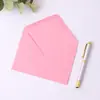 Envelopes Coloridos C6 de Cor Sólida Transfronteiriços Estilo Europeu com Fecho Adesivo, Adesivo Colorido 120g, Origem Amazon, Logotipo Personalizado