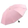 Paraguas Grande Doble para Uso Tanto Soleado como Lluvioso, Paraguas Plegable de Sombrilla para Niños, Paraguas con Protección UV para Estudiantes Mujeres