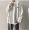 Sudadera de estilo casual para hombre, corte holgado, top de marca ins de moda, estilo coreano, versátil, estilo de Hong Kong, ropa de primavera/otoño, nueva colección 2026