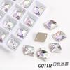 Fábrica atacado requintado lindo K9 em forma de fivela plana multifacetada cristal vidro diamante Lolita cos acessórios de roupas
