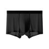 Cuecas Masculinas Sem Costura de Seda Gelo Oem Personalizadas Esportivas Calças Máscara Finas Cor Sólida Antibacterianas Boxer Briefs Venda Direta de Fábrica