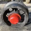Diámetro 300 calibre 600 par de ruedas huecas rueda de placa minera rodamiento grande acero fundido par de ruedas de mina carga 3T