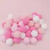 Bola de pelo de alta elasticidad de color material de producción creativo diy para jardín de infantes de niños bola de bola de pelo pequeño de color decoración de bola de pelo