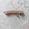Pinza de Primavera Cristal Bud Femenina Simple Parte Trasera Cabeza Pinza para Cabello Brillante Perla Pinza Superior Accesorios para el Cabello de Princesa Pinza para el Cabello Tocado