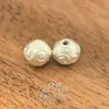 Plata Pura 999 Accesorios de Plata Dura 3D Colgante DIY Dios de la Riqueza Atrae Riqueza y Buena Fortuna Cuentas de Plata Pura Colgante de Bolsa de la Suerte Pixiu