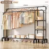 Perchero de pie, perchero para dormitorio, tendedero móvil para balcón, perchero para exhibición de ropa en tienda