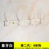 Ganchos de pared para sala de estar y baño transfronterizos, Ganchos de metal y aluminio estilo vintage para armario de ropa, Ganchos creativos, No requiere perforación
