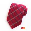 Fábrica de Origem Tecido Jacquard Quente Gravata Masculina Acessórios para Traje Social Gravata Atacado