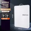 Tabla de cortar de cocina engrosada de grado alimenticio para uso doméstico, hecha de plástico PE, resistente al moho, antibacteriana, adecuada para frutas