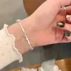 Pulsera Completa de Diamantes para Chica Rica con Circonita de Trébol de Cuatro Hojas, Electrochapada 2025 Nueva Popular de Nicho Exquisita y Lujosa Joyería de Mano