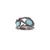 @ Estilo Coreano Frío Lujo Accesible Aleación Piedra Lunar Moda Elegante Diseño Geométrico Hip-Hop Anillo [Ecológico]