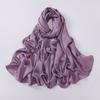 Novo Estilo Chiffon Bolha Bordado à Mão Floral Estilo Chinês Strass Minoridade Étnica Lenço de Gaze Lenço de Cabeça Shawl Malaio