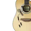 Clip de pastilla para instrumento musical + adaptador 3.5 a 6.5 + adaptador 3.5 hembra a 3.5 hembra accesorios para instrumentos de guitarra