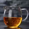 Copo de vidro transparente quadrado Fair Cup escritório Jogo de chá Mar de Chá copo de chá de flor de vidro de alto borossilicato copo uniforme