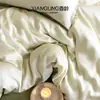 Xiangling Muebles para el Hogar Juego de Cuatro Piezas de Tencel Lenzing Austriaco con Tacto Sedoso, 60 Hilos, Ropa de Cama Nórdica RefrescanteDiez Veces Compensación por Productos Falsos