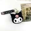 Linda Cartera de Monedas de Silicona Llavero Perro Canela Bolsa de Almacenamiento Llavero Colgante para Bolso Decoración Pequeño Regalo