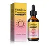 Crema de Bronceado Corporal Sin Etiqueta Transfronteriza Piel Bronceada Besada por el Sol Gotas Diarias de Cuidado Corporal Suave