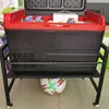 Refrigerador para coche con estante retráctil soporte para litera de camión estante descargador de camión estante de almacenamiento y organización