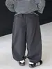 Tienda de Algodón Pantalones Casuales para Niños Pantalones de Otoño para Niños 2026 Nuevo Estilo Coreano Colorido de Moda Conjunto de Ropa Deportiva para Niños