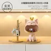 Gato da Sorte de Luxo Leve Decoração de Casa para Sala de Estar Armazenamento de Chaves na Entrada Gato com Coroa na Boca Decoração de Gato Armário de Sapatos na Entrada